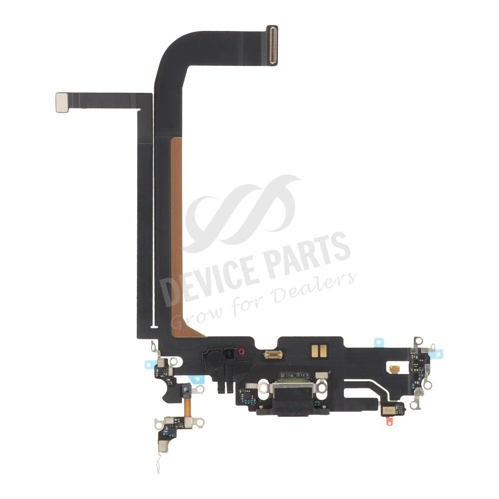 as084215_2504019635_1.jpg Charging Port Flex Cable for iPhone 13 Pro Max 6.7" Black Ori - Image 1