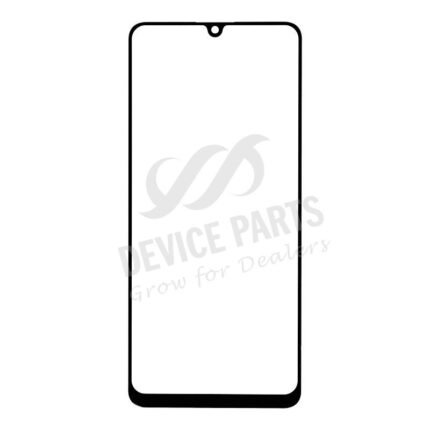 Glass Lens for Samsung Galaxy A22 Black OEM