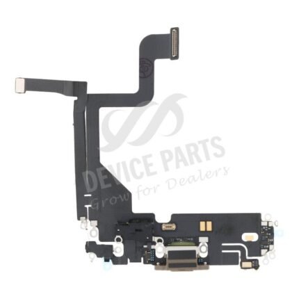 Charging Port Flex Cable for iPhone 13 Pro 6.1" Gold Ori