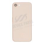 Middle Frame + Battery Door + Back Camera Lens and Bezel + Side Buttons + SIM Card Tray with Speaker Anti-Dust Mesh+Mic Anti-Dust Mesh+Eject Pin for iPhone 8 European Version Gold HQ