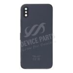 Middle Frame + Battery Door + Back Camera Lens and Bezel + Side Buttons + SIM Card Tray with Speaker Anti-Dust Mesh+Mic Anti-Dust Mesh+Eject Pin for iPhone XS European Version Black HQ
