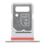 SIM Card Tray for Motorola Edge 20 Dual Card Version Silver Ori - Image 2