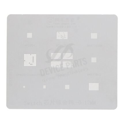 Amaoe 0.12MM IC Chip Rework Repair BGA Reballing Stencil for Nintendo Switch