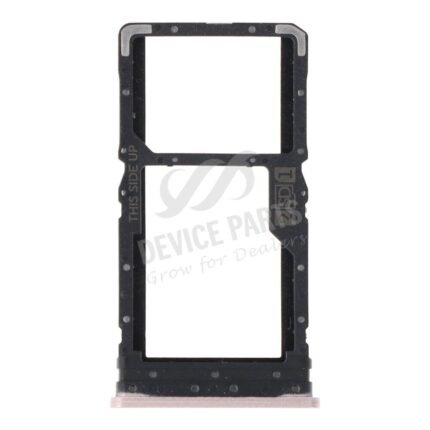 SIM Card Tray for Motorola Moto G41 Dual Card Version Gold Ori