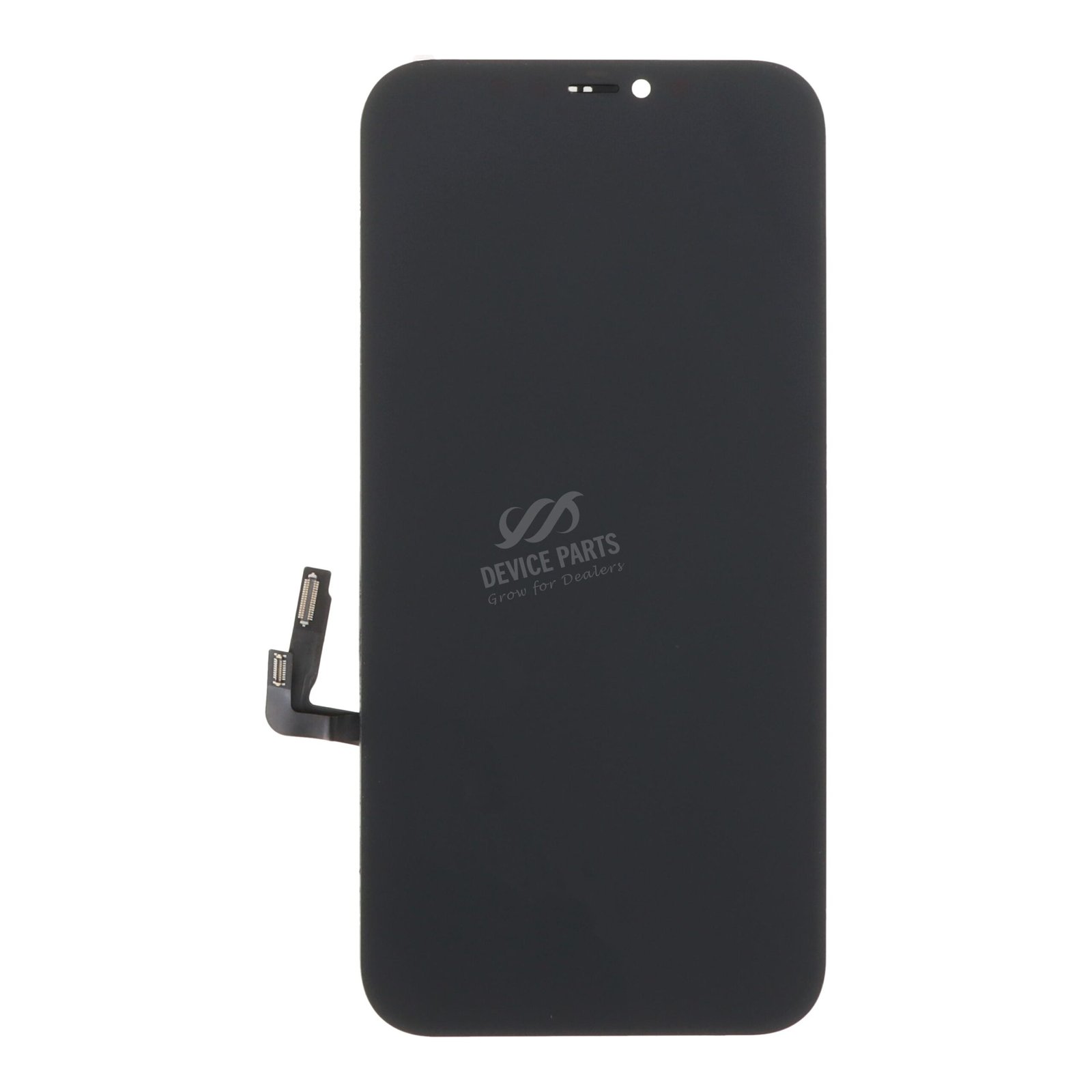 as097691_2408244824_1.jpg Screen Replacement for iPhone 12/12 Pro Soft OLED Black HQ - Image 1