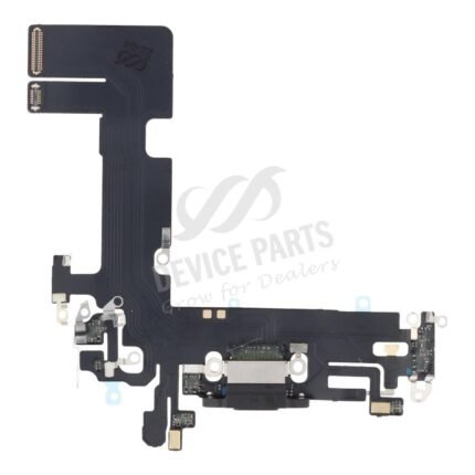 Charging Port Flex Cable for iPhone 13 6.1" Black without Logo HQ