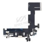 Charging Port Flex Cable for iPhone 13 6.1" White without Logo HQ - Image 2
