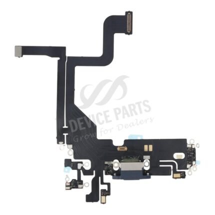 Charging Port Flex Cable for iPhone 13 Pro 6.1" Blue without Logo HQ