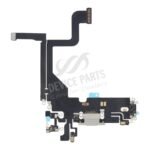 Charging Port Flex Cable for iPhone 13 Pro 6.1" White without Logo HQ