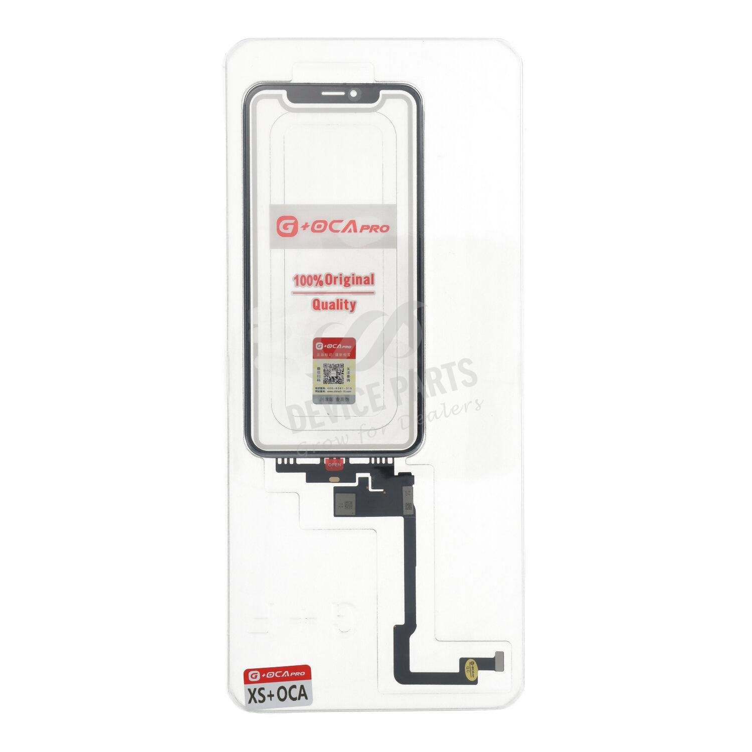 as097901_2206139701_1.jpg G+OCA Pro Touch Screen + OCA for iPhone XS Long Cable Version Black - Image 1