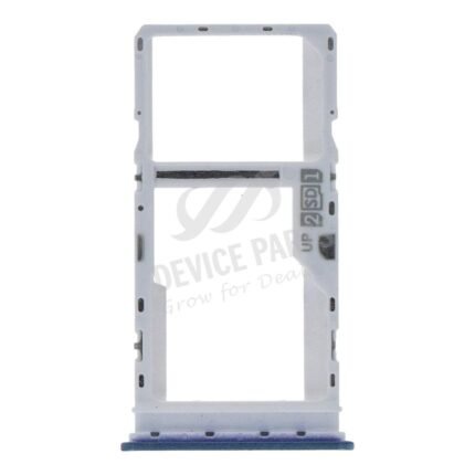 SIM Card Tray for Motorola Moto G20 Dual Card Version Blue Ori
