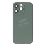 Middle Frame + Battery Door + Back Camera Lens and Bezel + Side Buttons + SIM Card Tray with Magnetism Ring+Speaker Anti-Dust Mesh+Mic Anti-Dust Mesh+Eject Pin for iPhone 13 Pro 6.1" USA Version Green OEM