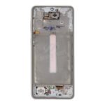 Screen Replacement With Frame for Samsung Galaxy A33 5G A336 Silver Ori - Image 2