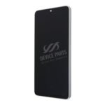 Screen Replacement With Frame for Samsung Galaxy A33 5G A336 Silver Ori - Image 3