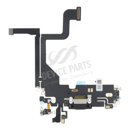 Charging Port Flex Cable for iPhone 13 Pro 6.1" Black without Logo OEM