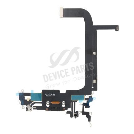 Charging Port Flex Cable for iPhone 13 Pro Max 6.7" Black without Logo OEM
