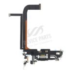 Charging Port Flex Cable for iPhone 13 Pro Max 6.7" Black without Logo OEM - Image 2