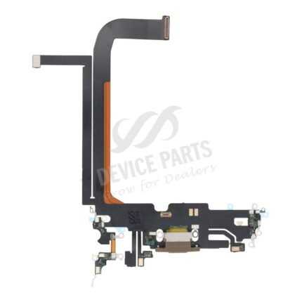 Charging Port Flex Cable for iPhone 13 Pro Max 6.7" Gold without Logo OEM