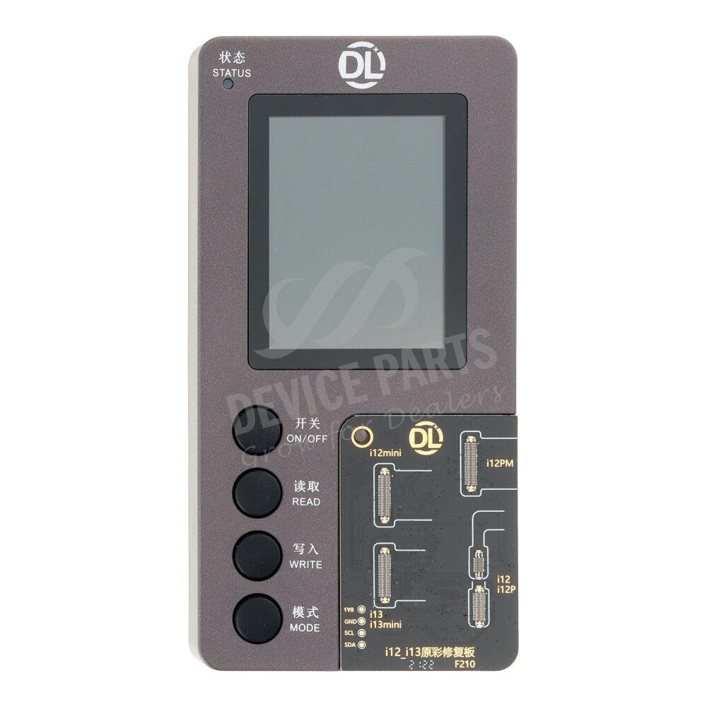as100186_2208104819_1.jpg DL F210 Multifunction Battery/Vibration/True Tone Screen Tester with 2Pcs Board for iPhone 7-12 Series/13/13Mini - Image 1