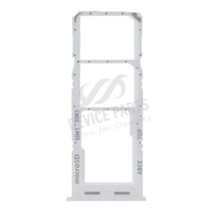 SIM Card Tray for Samsung Galaxy A23 A235 Dual Card Version White Ori