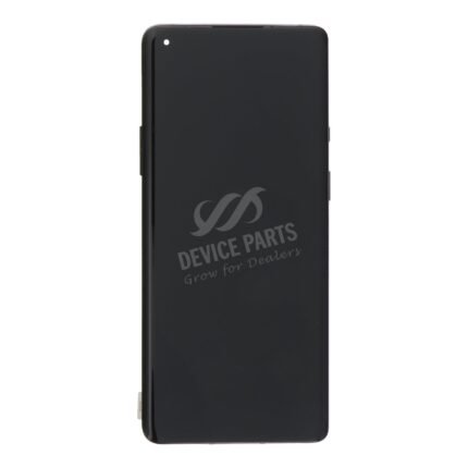 Screen Replacement With Frame for OnePlus 8 Pro Black OEM