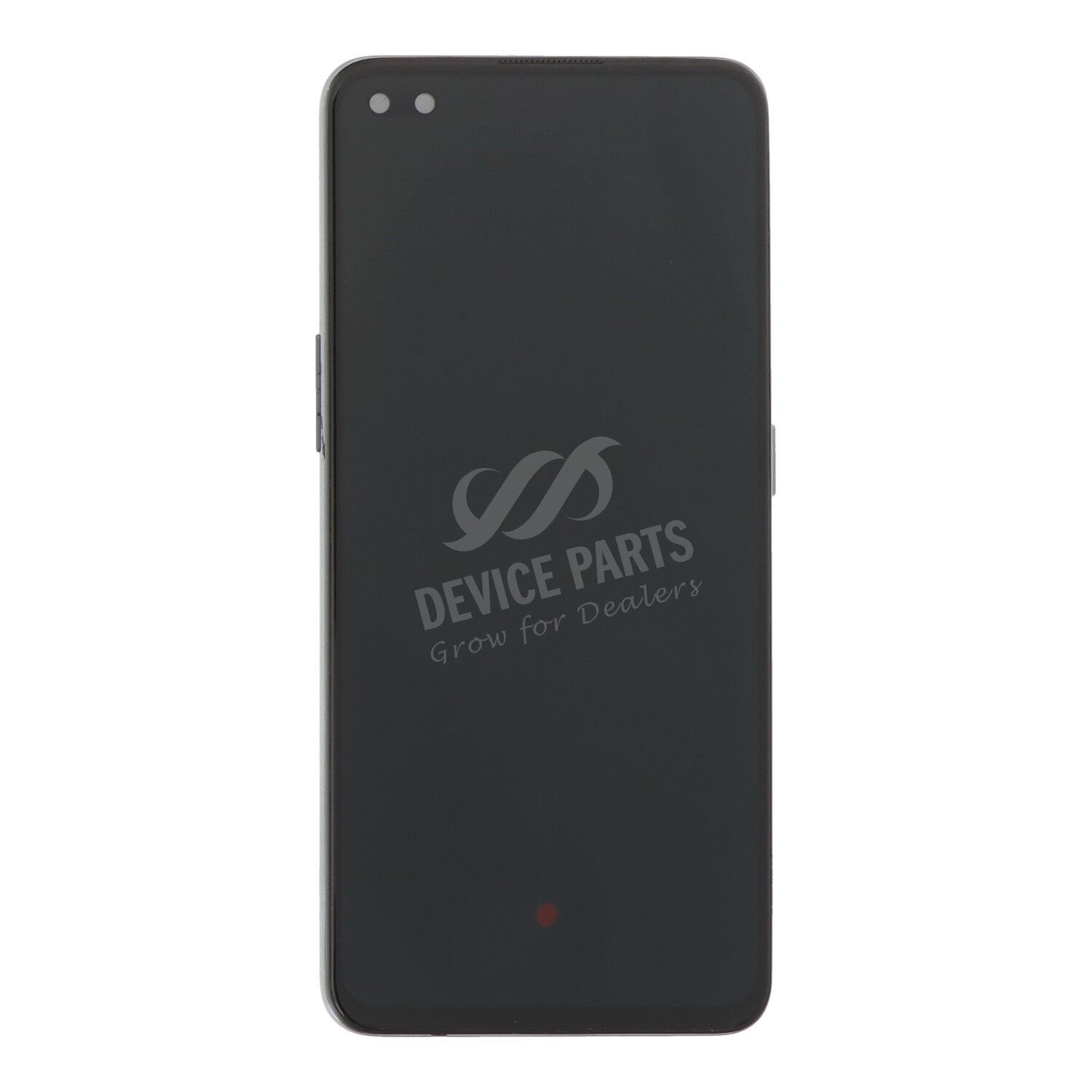as102477_2506147538_1.jpg Screen Replacement With Frame for OnePlus Nord Black OEM - Image 1