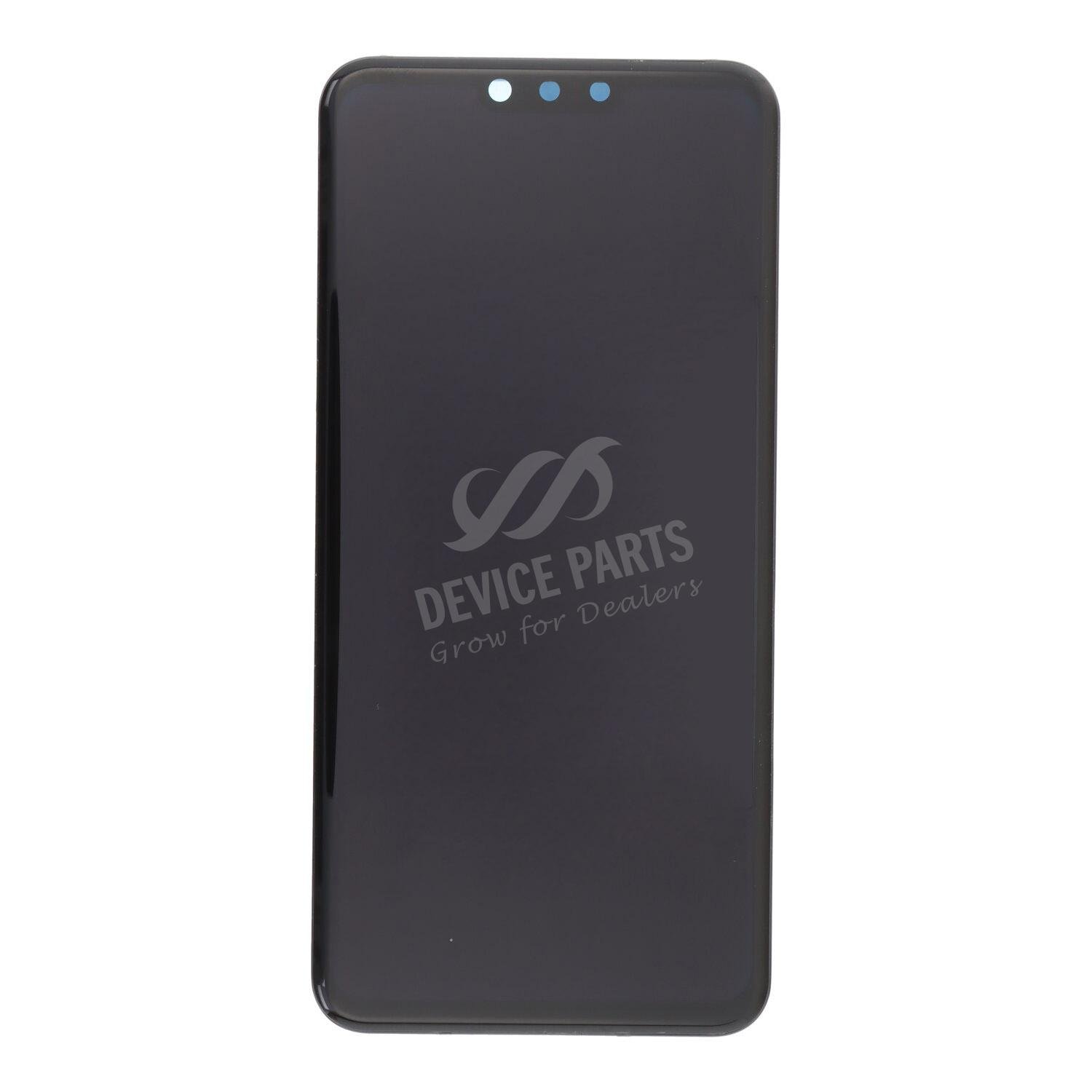 as103275_2307102425_1.jpg Screen Replacement With Frame for LG G8 ThinQ Black OEM - Image 1