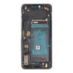 Screen Replacement With Frame for LG G8 ThinQ Black OEM - Image 3