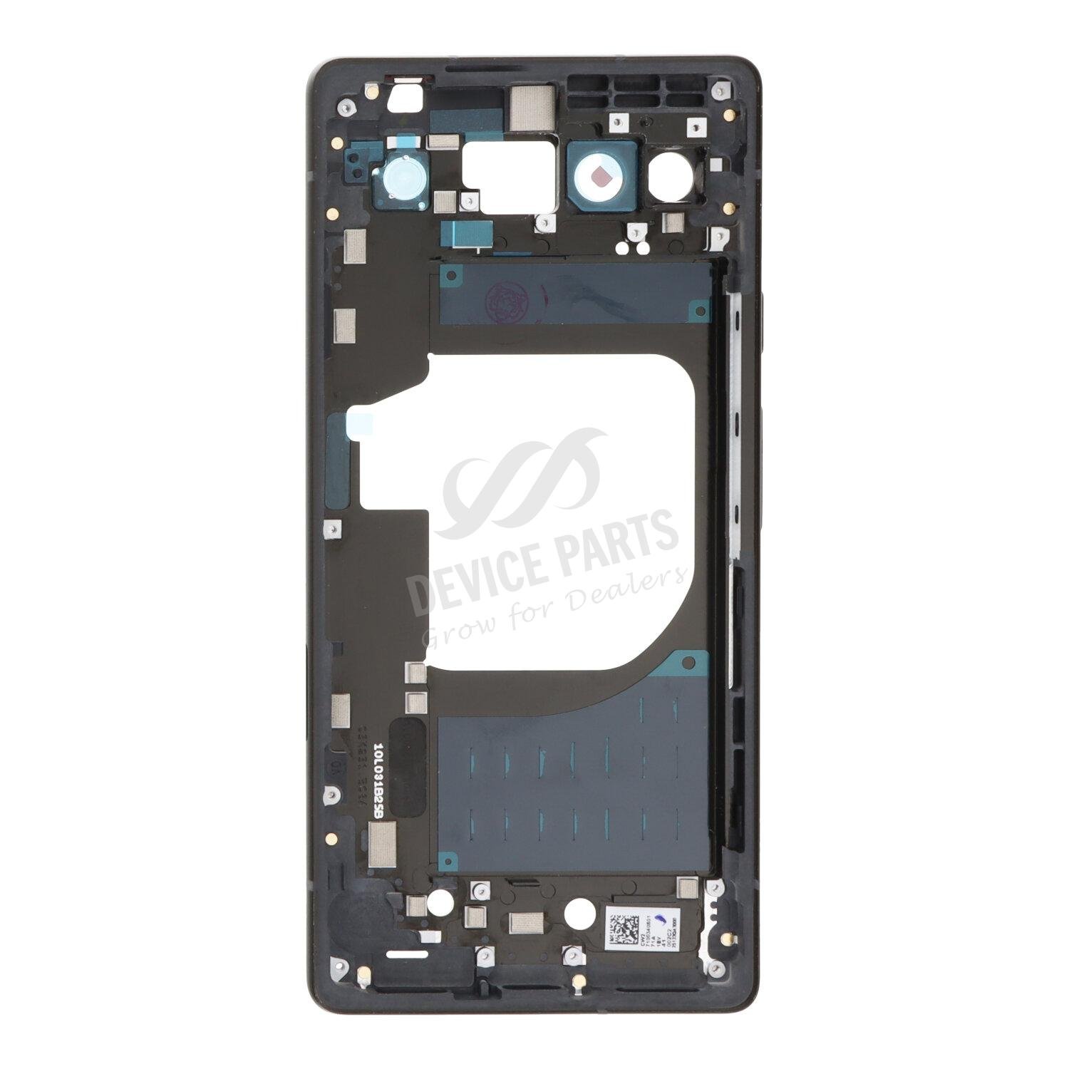 as107316_2211228343_1.jpg Middle Frame for Google Pixel 6a Black Ori - Image 1