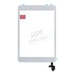 Touch Screen + Touch Screen Adhesive with Home Button Flex Cable for iPad Mini/Mini 2 White OEM