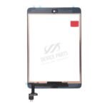 Touch Screen + Touch Screen Adhesive with Home Button Flex Cable for iPad Mini/Mini 2 White OEM - Image 2