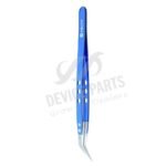 Mijing Curved Head Stainless Steel Anti-static Insulation Precision Ceramics Tweezers