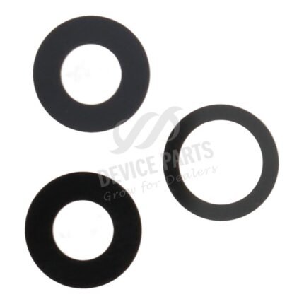 Back Camera Lens for iPhone 12 Pro Black HQ 3pcs in one set