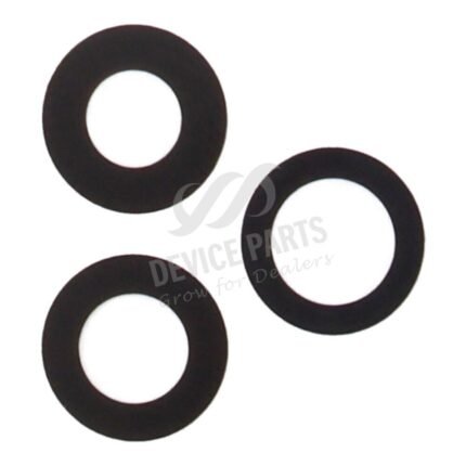 Back Camera Lens for iPhone 12 Pro Max Black HQ 3pcs in one set