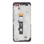 Screen Replacement With Frame for Motorola Moto G22 Black OEM - Image 2