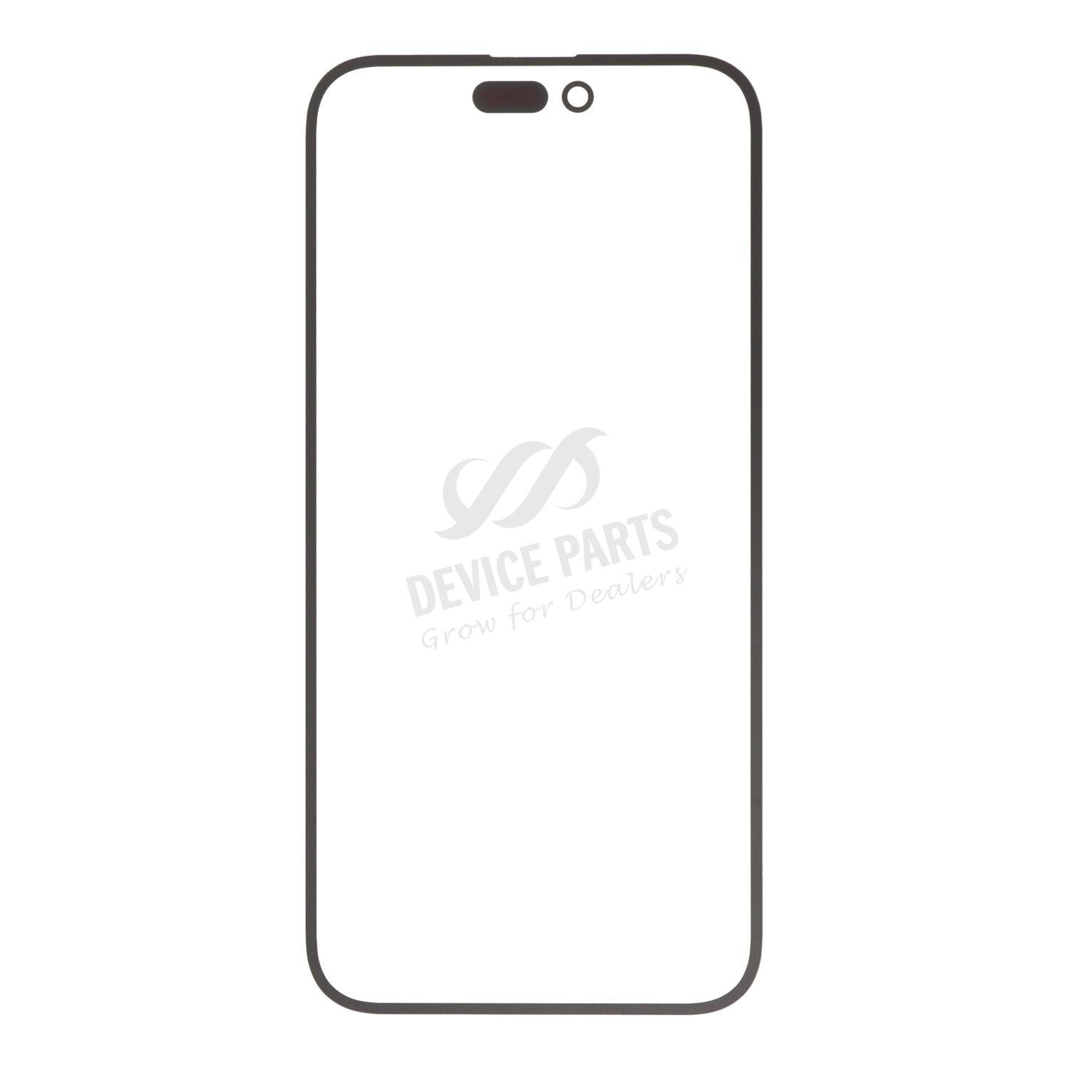as112260_2209266151_1.jpg Glass Lens + OCA for iPhone 14 Pro Max Black OEM - Image 1