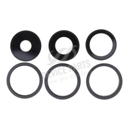 Back Camera Lens and Bezel for iPhone 14 Pro/14 Pro Max Black Ori 3pcs in one set