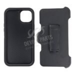 Defender Series Hard PC+TPU Anti-Fall Case for iPhone 14 Plus Black