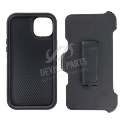 Defender Series Hard PC+TPU Anti-Fall Case for iPhone 14 Plus Black