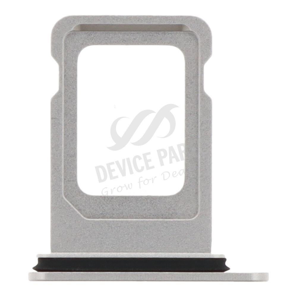 as113347_2210085270_1.jpg SIM Card Tray for iPhone 14/14 Plus Dual Card Version White Ori - Image 1