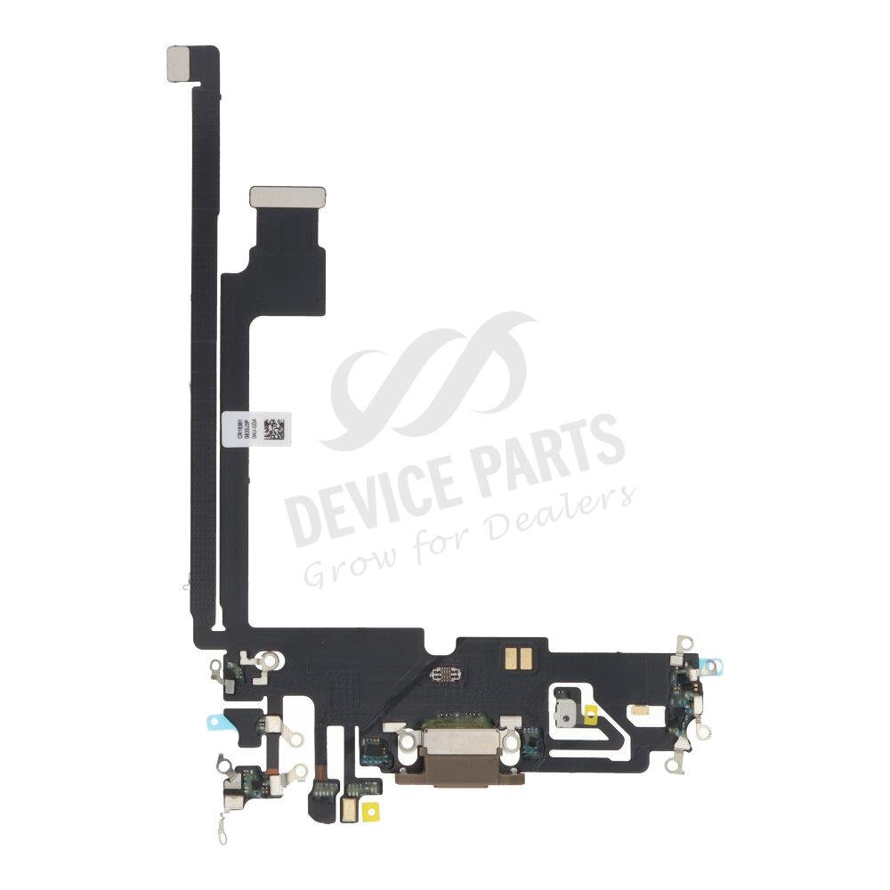 as113534_2210137816_1.jpg Charging Port Flex Cable for iPhone 12 Pro Max Gold OEM - Image 1