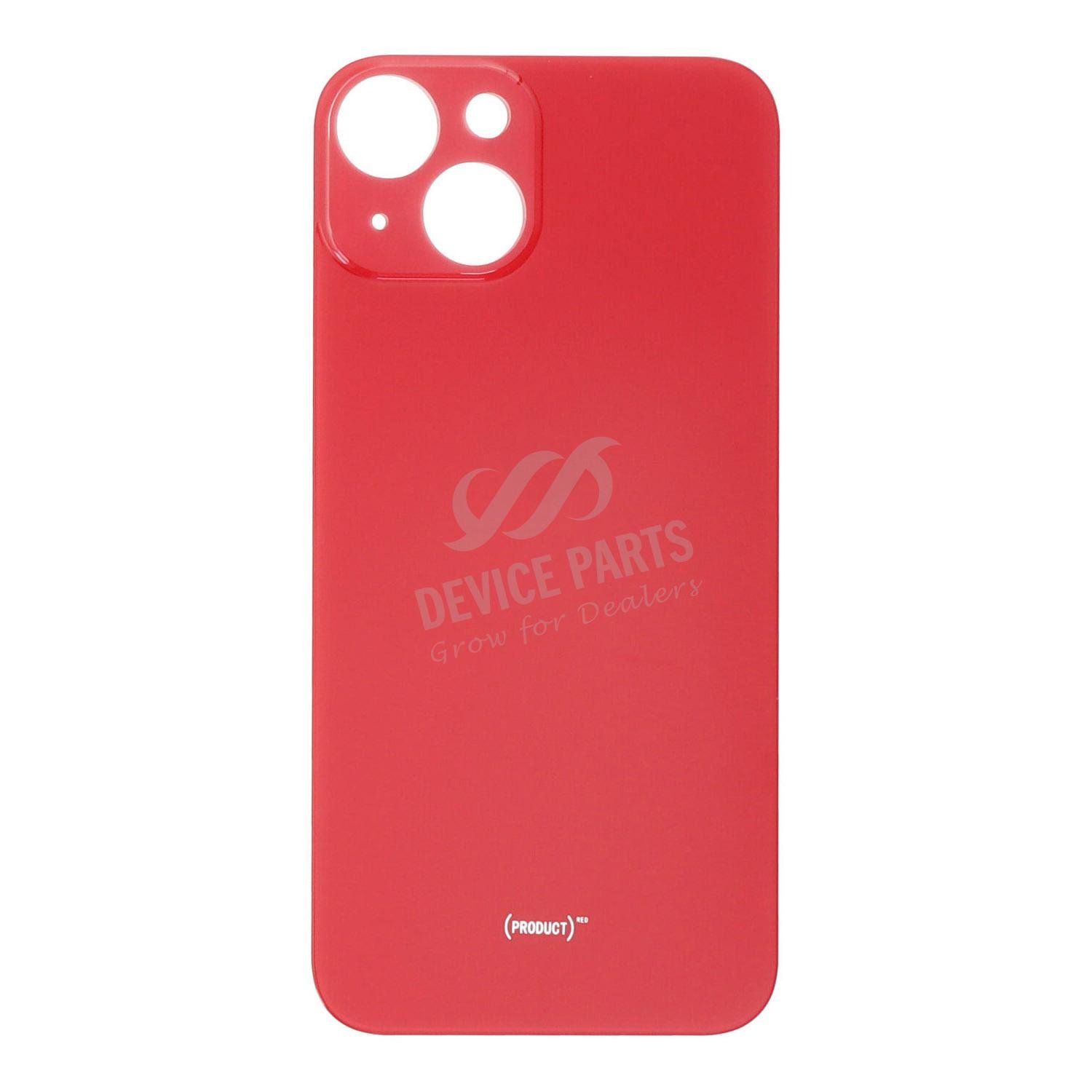 as113989_2210158689_1.jpg Battery Door with Adhesive for iPhone 14 Small Hole Red OEM - Image 1