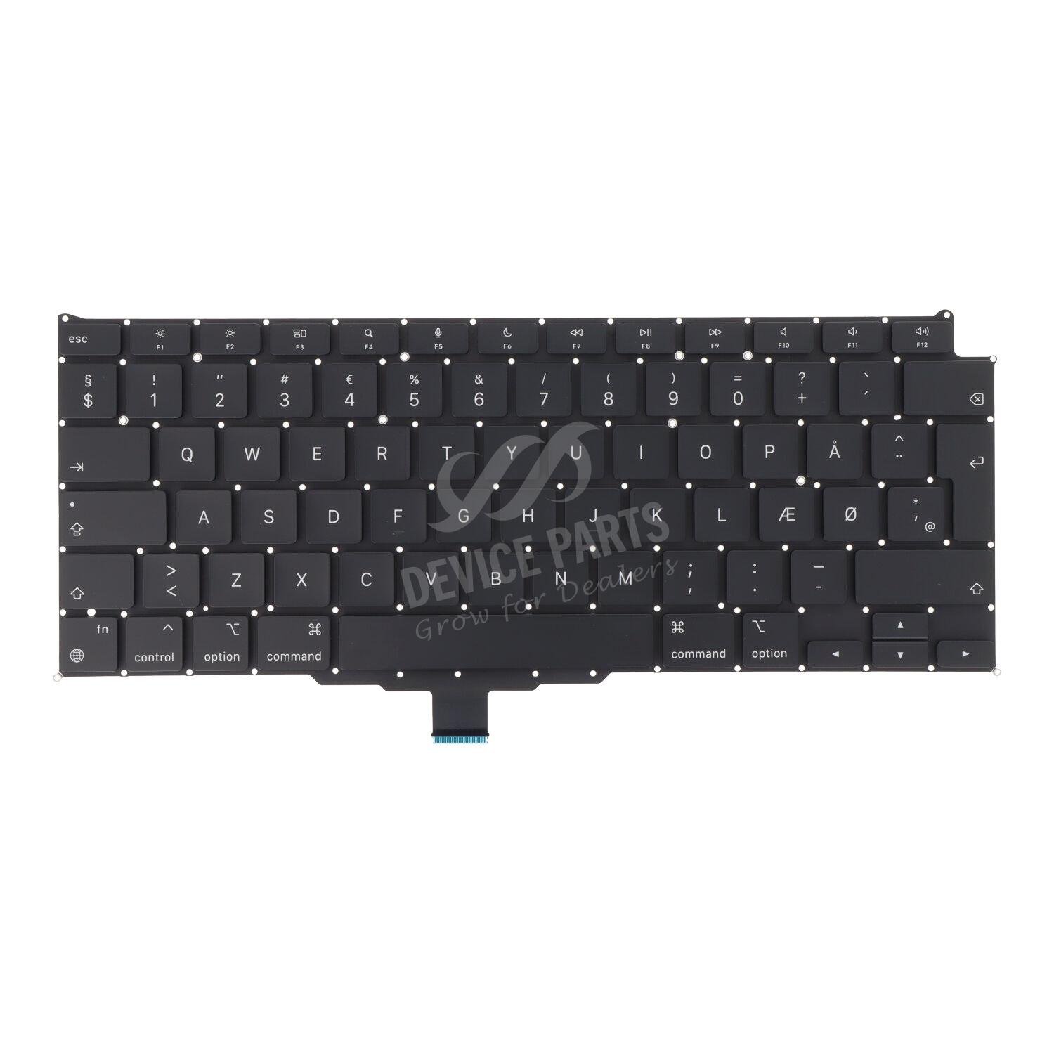 as114171_2311149493_1.jpg Keyboard for Macbook Air 13.3" M1 A2337 Denmark Version Ori - Image 1