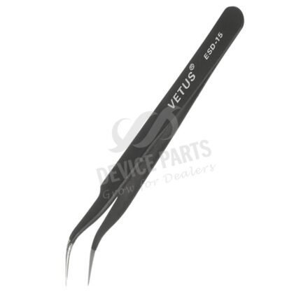 VETUS ESD-15 Stainless Steel Anti-static Tweezers