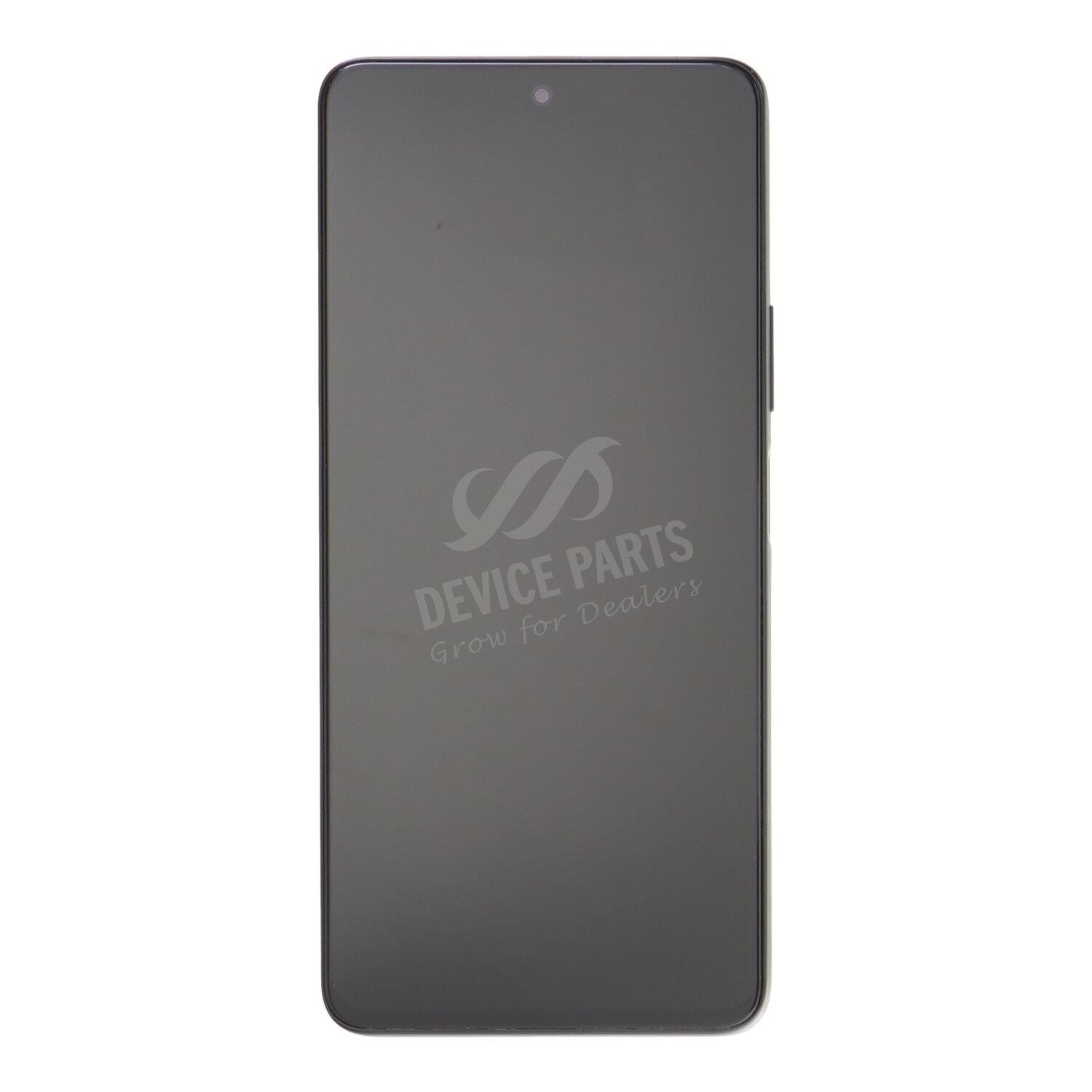 as114378_2210199588_1.jpg Screen Replacement With Frame for Huawei Nova 9 SE Black Ori(Third Party Glued) - Image 1