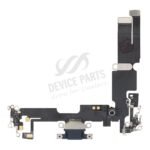 Charging Port Flex Cable for iPhone 14 Plus Black Ori R - Image 2