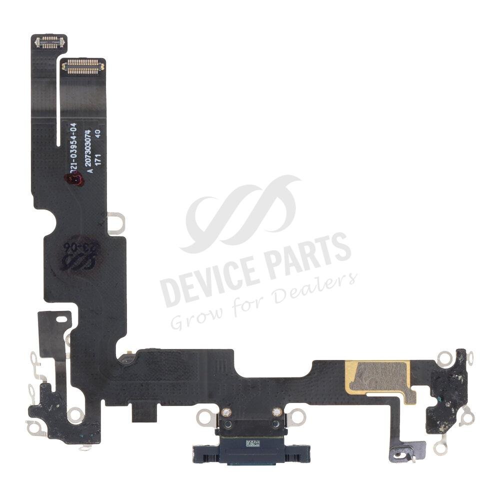 as116718_2305308166_1.jpg Charging Port Flex Cable for iPhone 14 Plus Black Ori R - Image 1