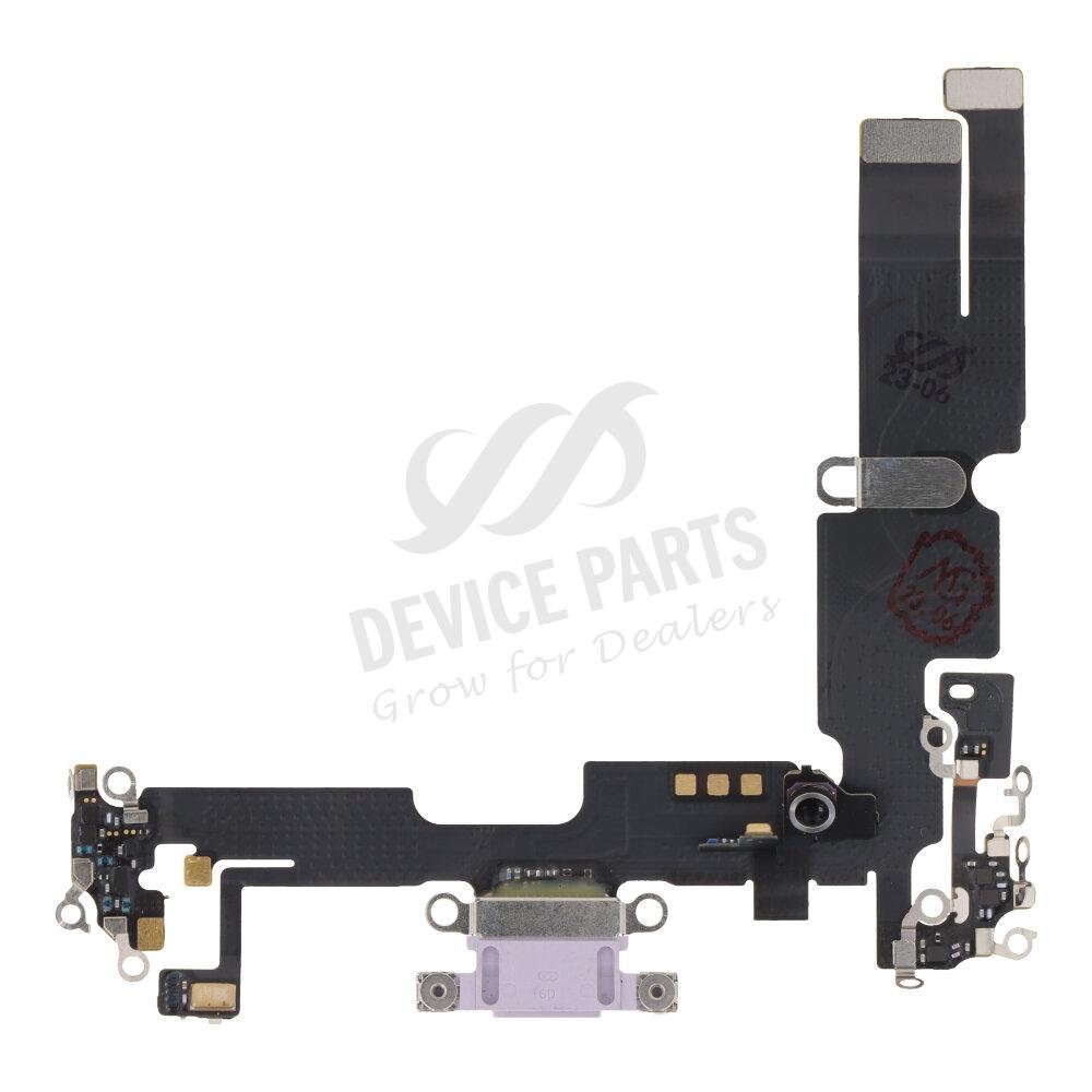 as116722_2306208426_1.jpg Charging Port Flex Cable for iPhone 14 Plus Purple Ori R - Image 1