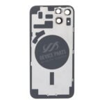 Battery Door + Back Camera Lens and Bezel for iPhone 14 Blue OEM - Image 2