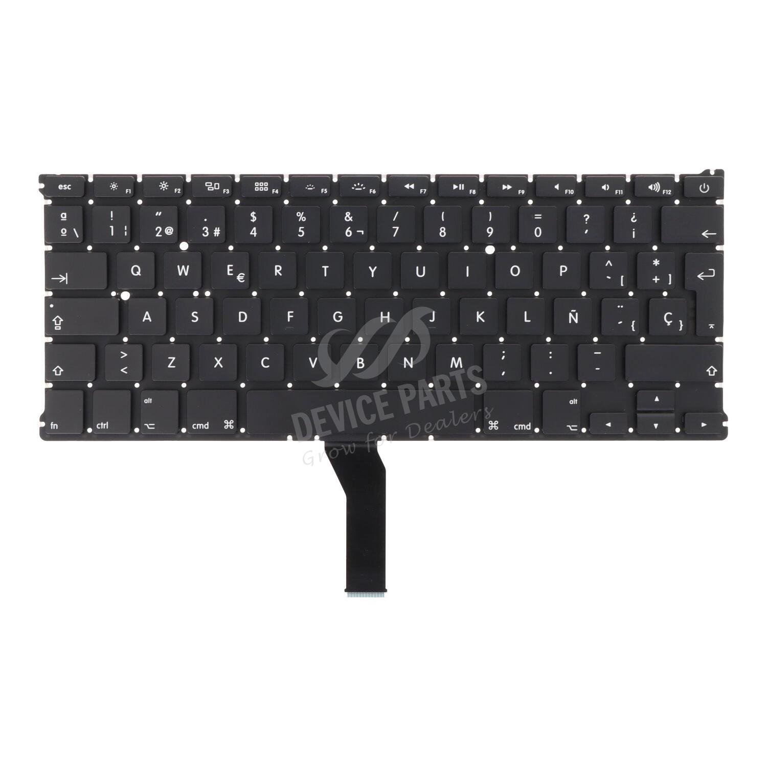 as118219_2311183074_1.jpg Keyboard for Macbook Air 13.3" A1369/Macbook Air 13.3" A1466 Spanish Version 2011-2017 HQ - Image 1